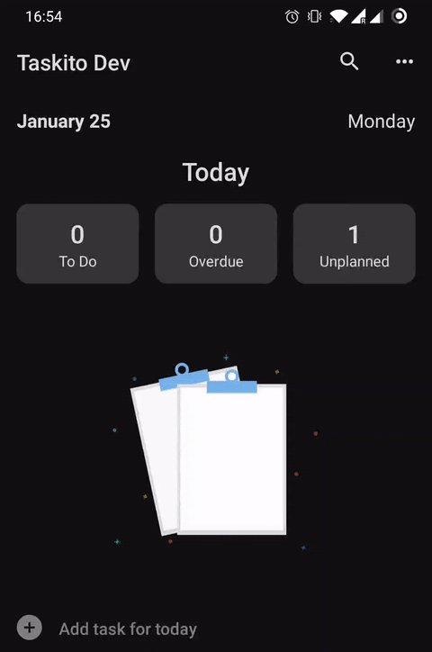 Android Top Sheet Animation