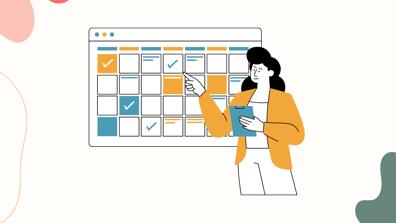 Timeline based to-do list example