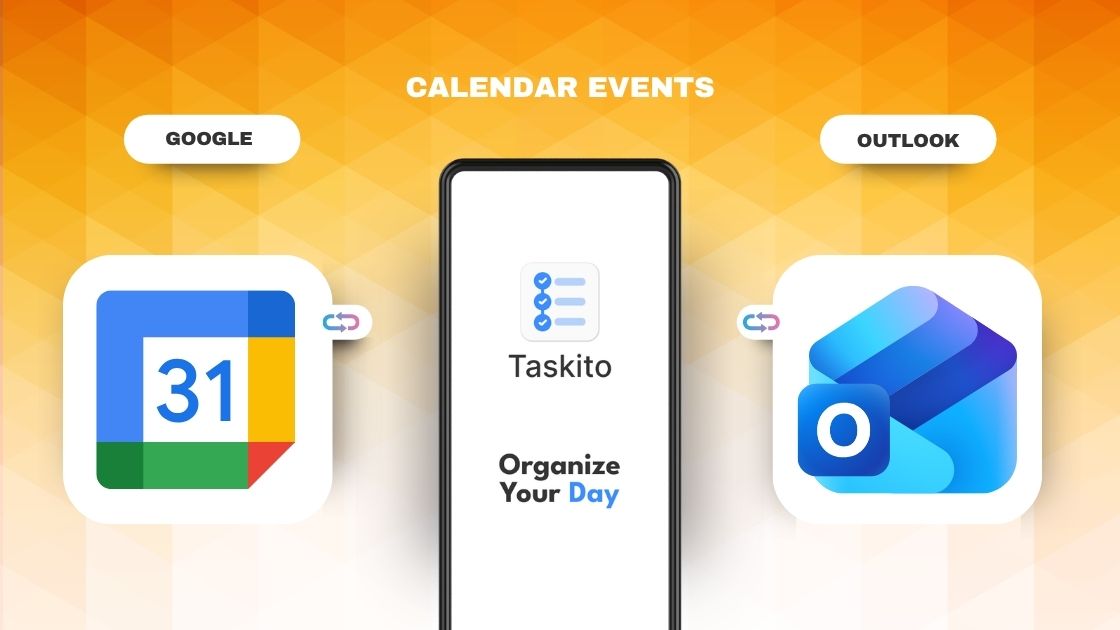 Preview for Import Google Calendar and Outlook Events in Taskito